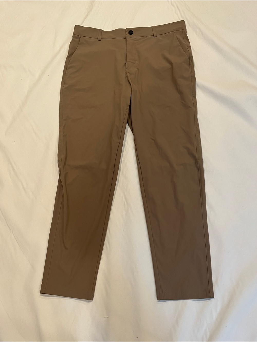 UNRL Men's Tan Stretch Golf Pants